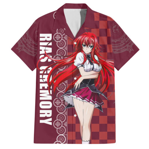 Chemise hawaïenne Rias Gremory High School DxD Anime