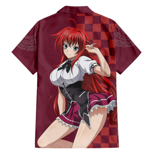 Chemise hawaïenne Rias Gremory High School DxD Anime – Image 2