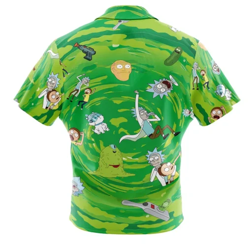 Chemise hawaïenne Rick et Morty – Image 2