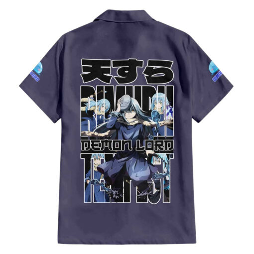 Chemise hawaïenne Rimuru Tempest Seigneur Démon Réincarné Anime – Image 2