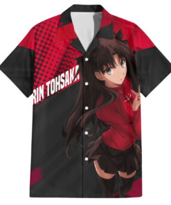 Chemise hawaïenne Rin Tohsaka