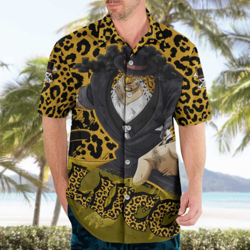 Chemise hawaïenne Rob Lucci One Piece Anime – Image 3