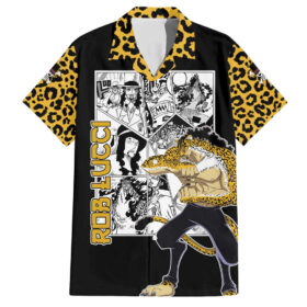 Chemise hawaïenne Rob Lucci One Piece Anime Mix Pattern