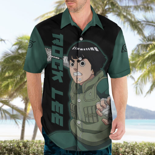 Chemise hawaïenne Rock Lee – Image 3