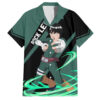 Chemise hawaïenne Rock Lee Naruto Anime
