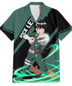 Chemise hawaïenne Rock Lee Naruto Anime
