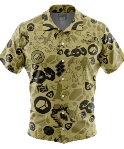 Chemise hawaïenne Pokémon Roche