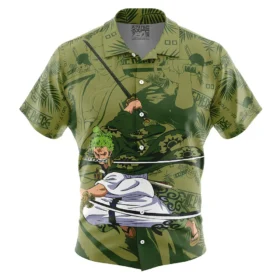 Chemise hawaïenne Roronoa Zoro Aloha One Piece