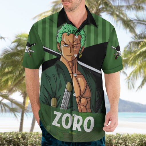 Chemise hawaïenne Roronoa Zoro One Piece – Image 3