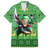 Chemise hawaïenne Roronoa Zoro One Piece Anime Mix Noël