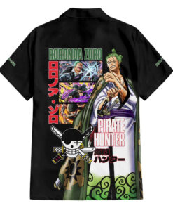 Chemise hawaïenne Roronoa Zoro One Piece Anime V3