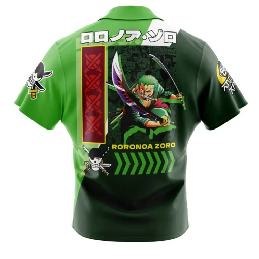Chemise hawaïenne Roronoa Zoro V2 One Piece – Image 2