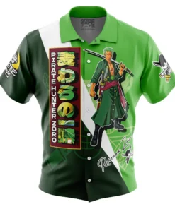 Chemise hawaïenne Roronoa Zoro V2 One Piece