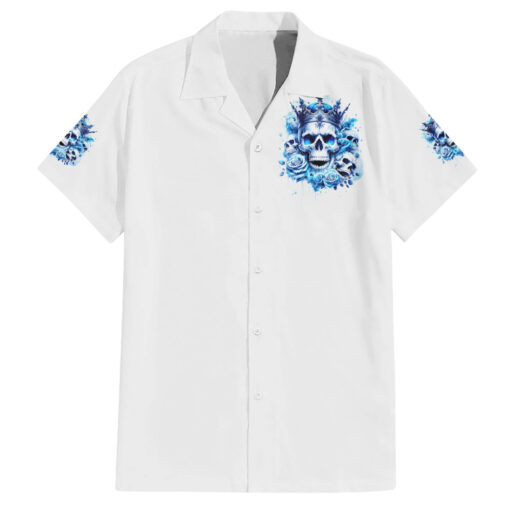 Chemise hawaïenne Crâne Rose Roi des Crânes – Image 2