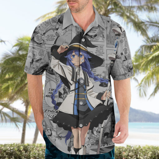 Chemise hawaïenne Roxy Migurdia Manga Mix Anime – Image 3