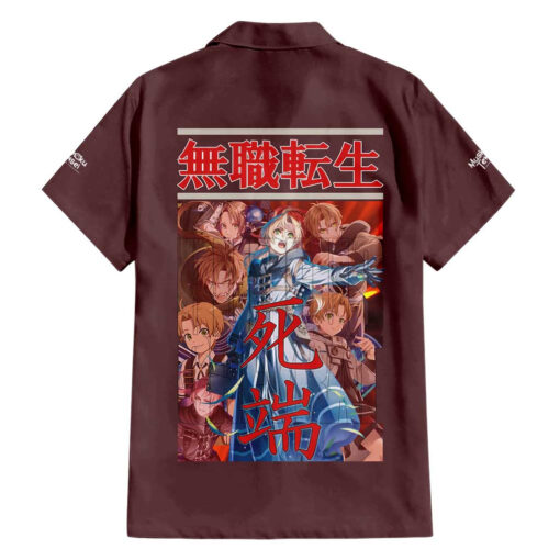 Chemise hawaïenne Rudeus Greyrat Mushoku Tensei Anime – Image 2