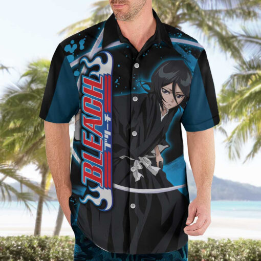 Chemise hawaïenne Rukia Kuchiki Bleach Anime – Image 3