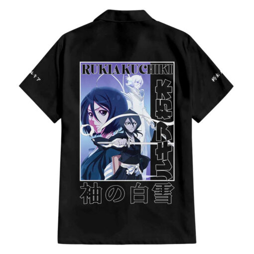 Chemise hawaïenne Rukia Kuchiki Bleach anime – Image 2