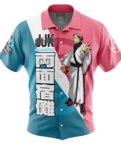 Chemise hawaïenne Ryomen Sukuna Jujutsu Kaisen