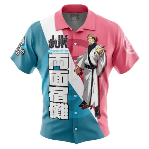 Chemise hawaïenne Ryomen Sukuna Jujutsu Kaisen