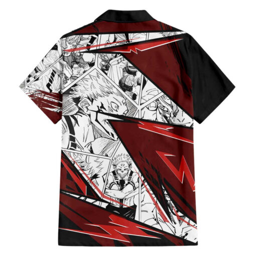 Chemise hawaïenne Ryomen Sukuna Jujutsu Kaisen Anime Mix Manga – Image 2