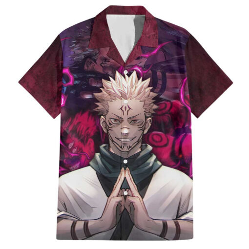 Chemise hawaïenne Ryosuke Takahashi Initial D manga mix anime