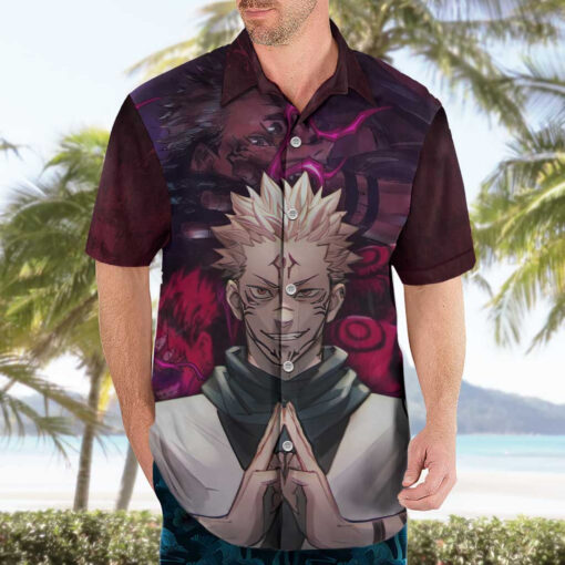 Chemise hawaïenne Ryosuke Takahashi Initial D manga mix anime – Image 3