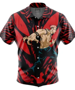 Chemise hawaïenne Ryomen Sukuna Jujutsu Kaisen