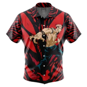 Chemise hawaïenne Ryomen Sukuna Jujutsu Kaisen
