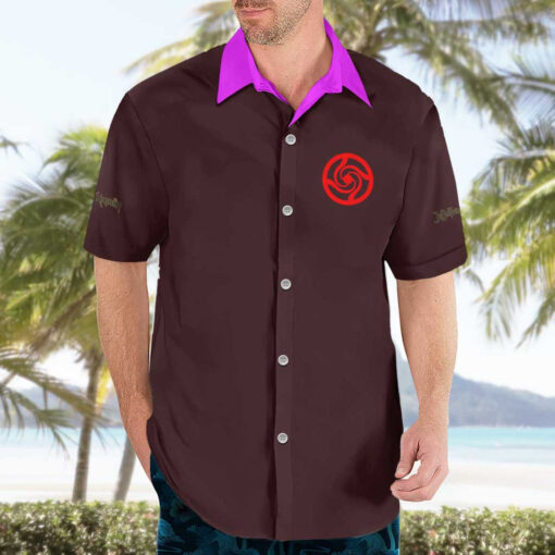 Chemise hawaïenne Ryomen Sukuna V2 Jujutsu Kaisen anime – Image 3