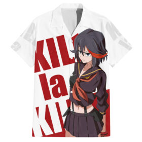 Chemise hawaïenne Ryu Street Fighter anime