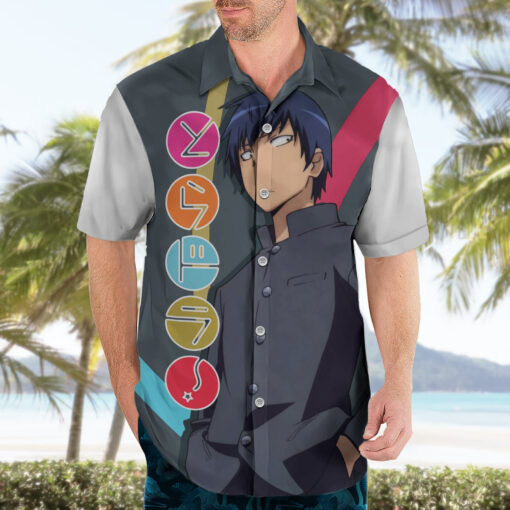 Chemise hawaïenne Sabertooth Sting Eucliffe Fairy Tail anime – Image 3