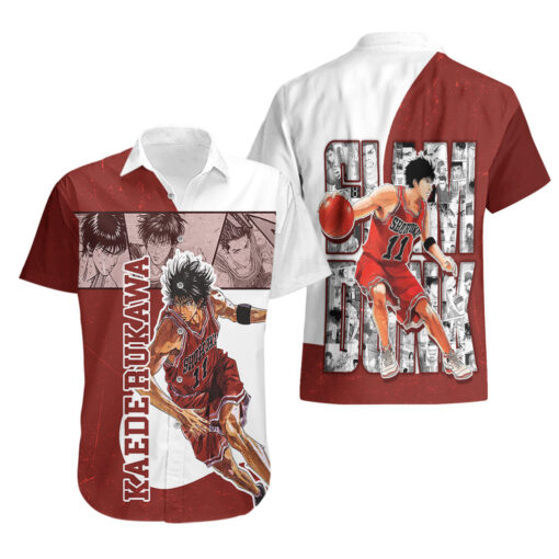 Chemise hawaïenne SLAMDUNK Film Rukawa Super Rookie
