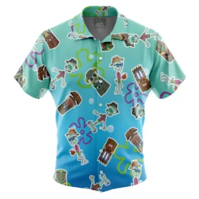Chemise hawaïenne Squidward Tiki Dreams Spongebob SquarePants