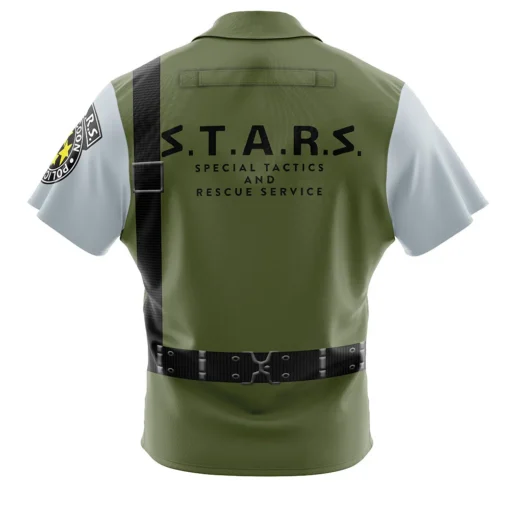 Chemise hawaïenne S.T.A.R.S. Chris Redfield Resident Evil – Image 2