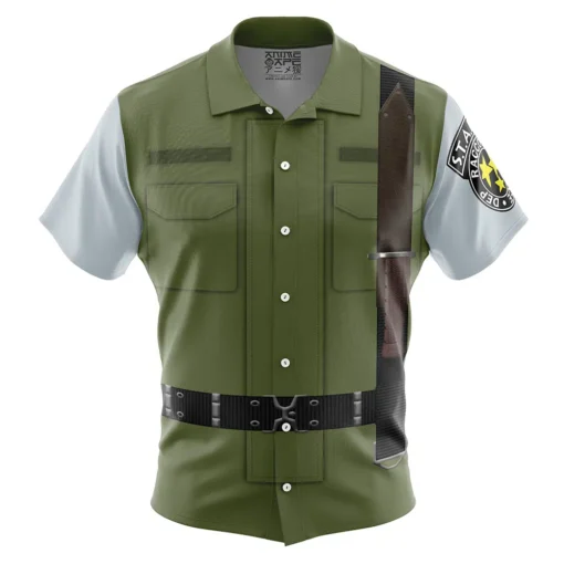 Chemise hawaïenne S.T.A.R.S. Chris Redfield Resident Evil