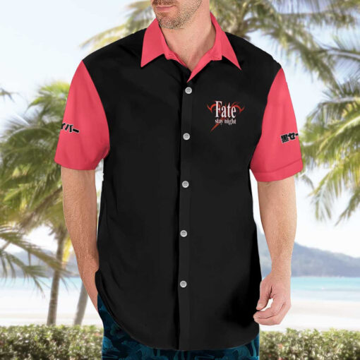 Chemise hawaïenne Saber Fate Stay Night Unlimited Blade Works anime – Image 3