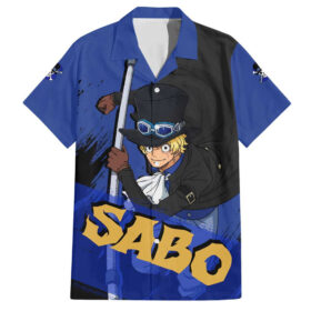 Chemise hawaïenne Sabo One Piece anime