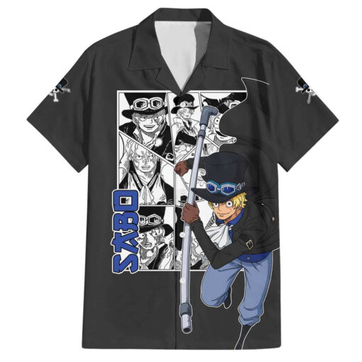Chemise hawaïenne Sabo One Piece anime mix manga