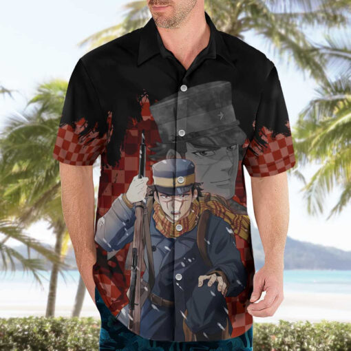 Chemise hawaïenne Saichi Sugimoto Golden Kamuy anime – Image 3