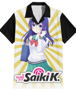 Chemise hawaïenne Saiki K Kokomi Teruhashi La Vie Désastreuse de Saiki K