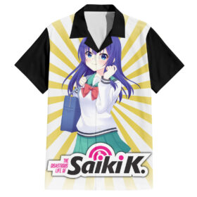 Chemise hawaïenne Saiki K Kokomi Teruhashi La Vie Désastreuse de Saiki K