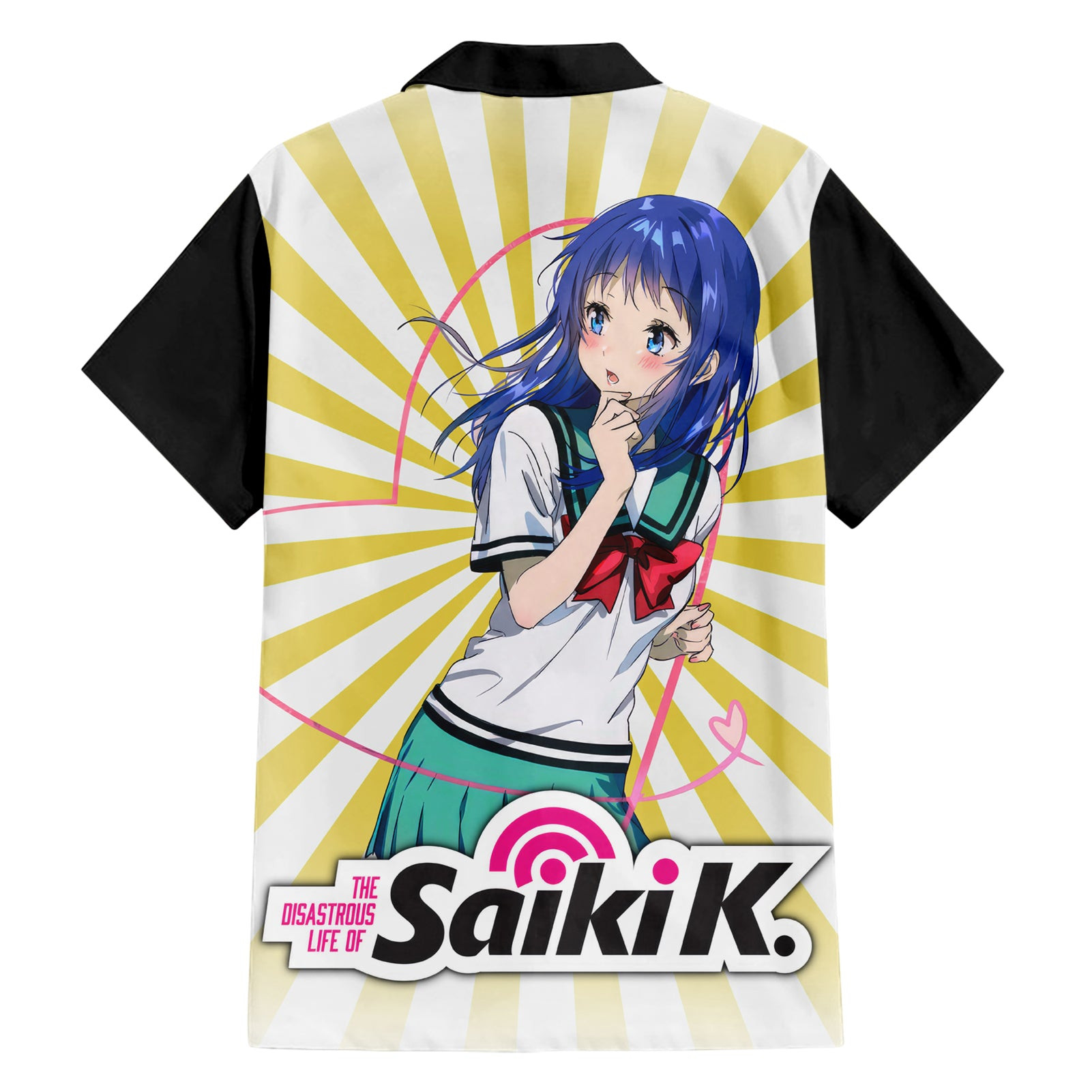 Chemise hawaïenne Saiki K Kokomi Teruhashi La Vie Désastreuse de Saiki K – Image 2