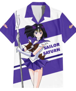Chemise hawaïenne Sailor Saturn Sailor Moon anime