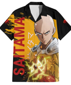 Chemise hawaïenne Saitama One Punch Man drôle et cool anime