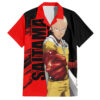 Chemise hawaïenne Saitama One Punch Man design sportif drôle