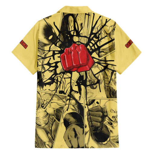 Chemise hawaïenne Saitama One Punch Man anime – Image 2