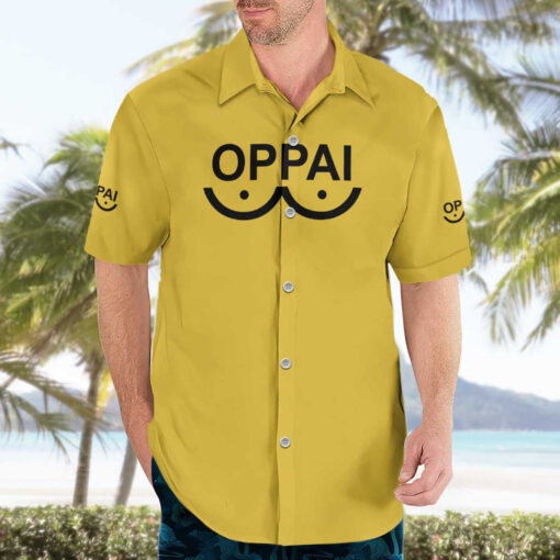Chemise hawaïenne Saitama One Punch Man anime Japon – Image 3
