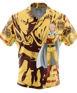 Chemise hawaïenne Saitama One Punch Man