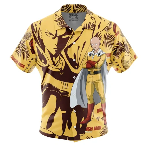 Chemise hawaïenne Saitama One Punch Man
